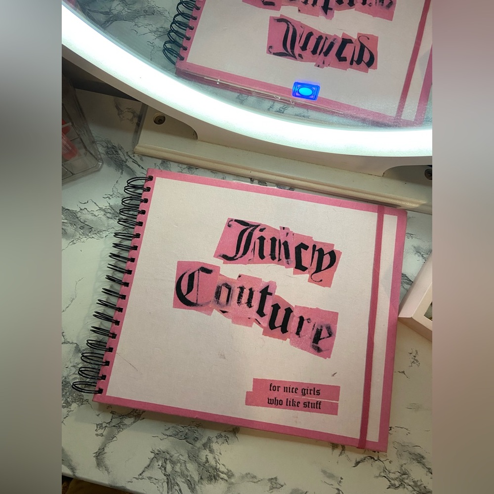 Vintage RARE juicy couture memory book